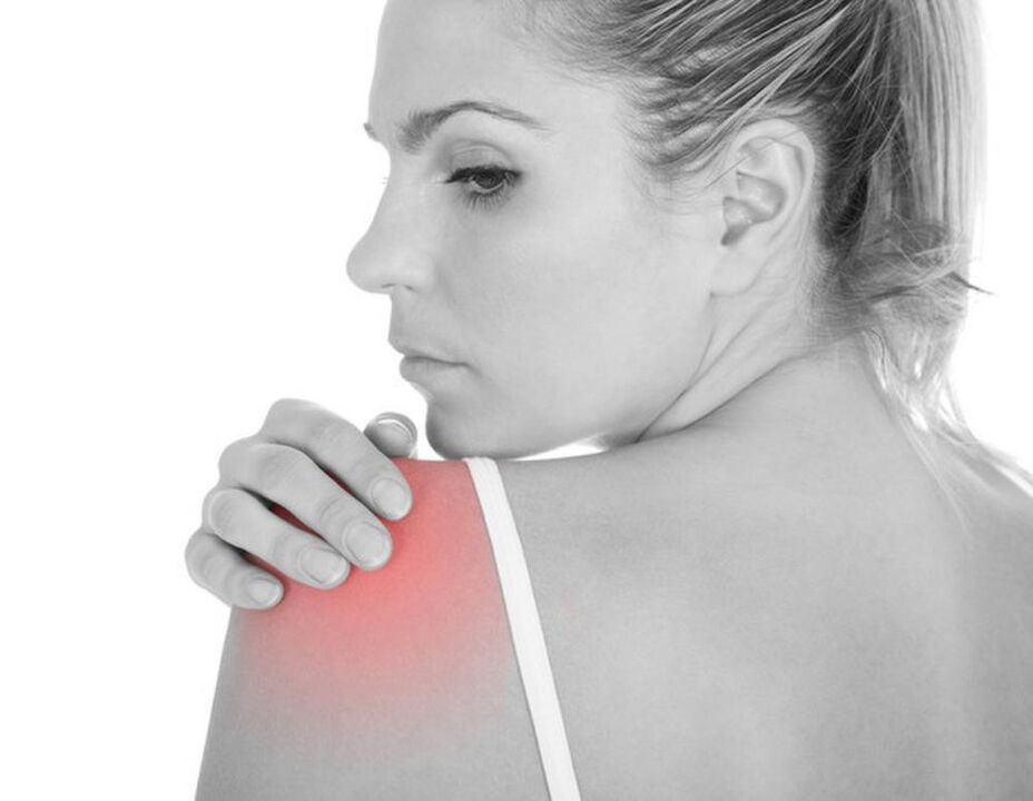 Shoulder pain due to osteoarthritis