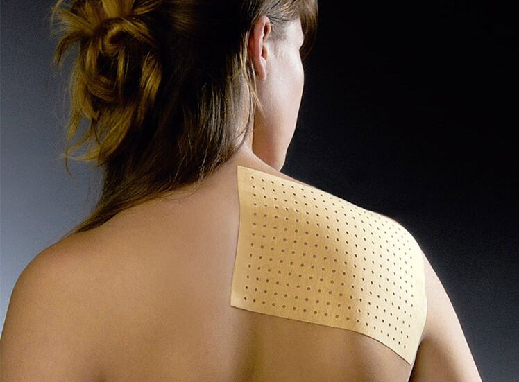 Plaster for back pain